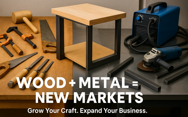 How to Add Metal Fabrication to a Woodworking Business