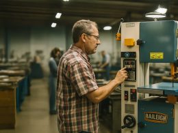 Baileigh BSV-12VS-V2 1 HP Vertical Band Saw, 120V