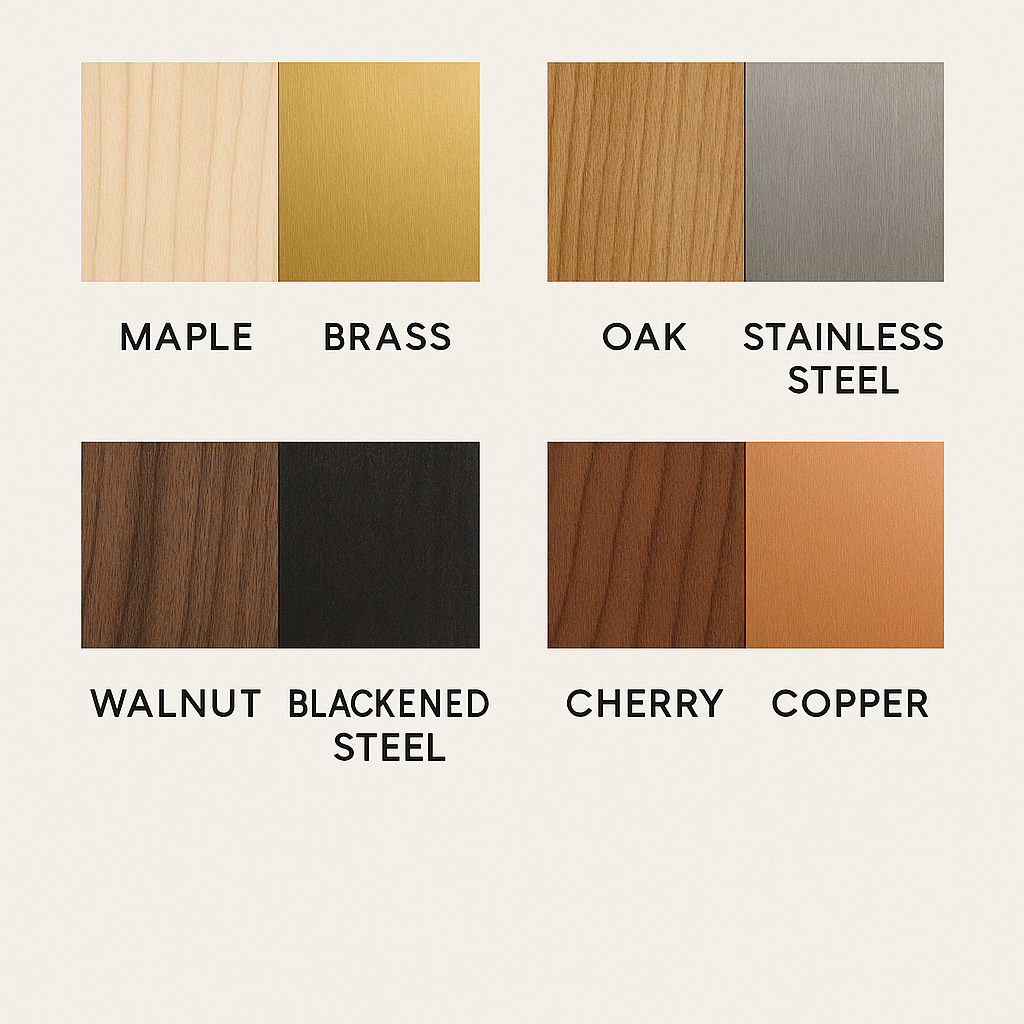 wood-vs-metal-types - Wurth Machinery Wood-Metal Design Combinations