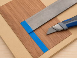 How to Cut Wood Veneer