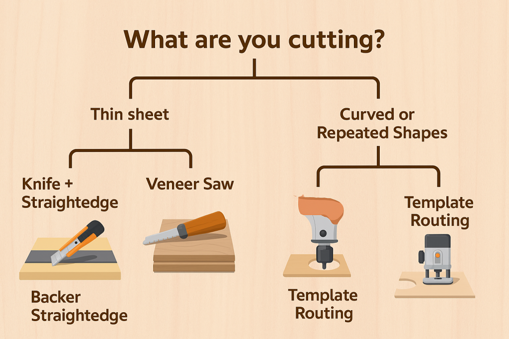 How to Cut Wood Veneer