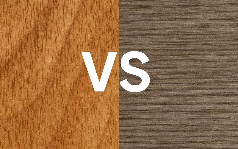 Wood Veneer vs Laminate