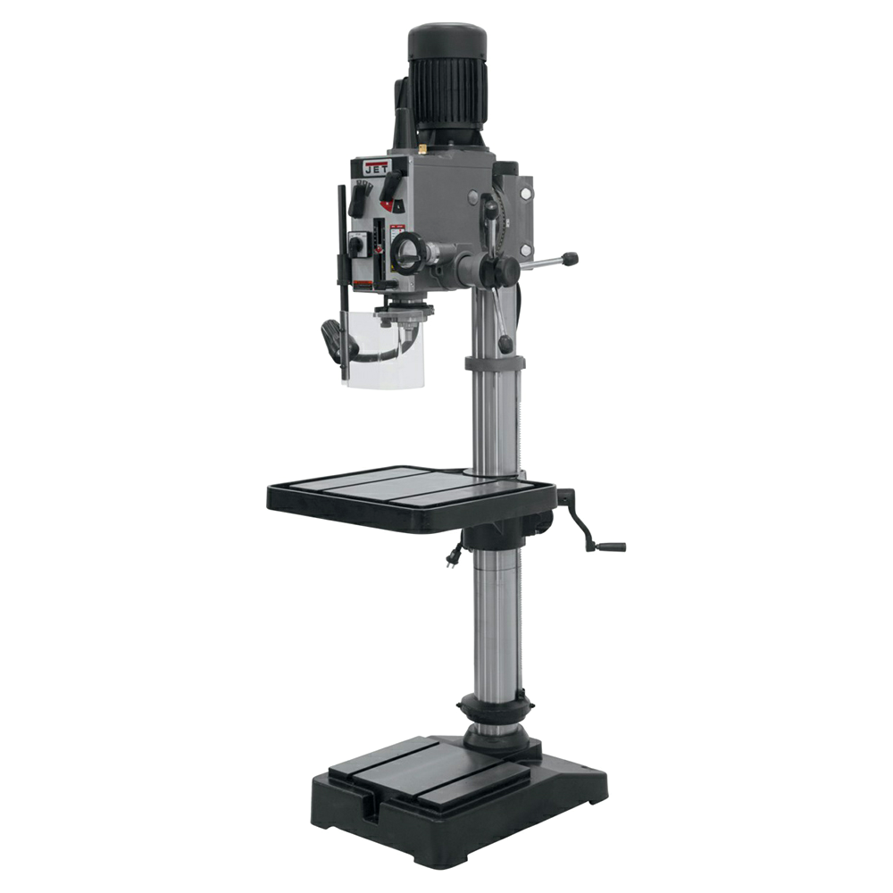 JPWJT9-354020 - Wurth Machinery Jet Tools GHD-20 20" Gear Head Drill Press, 3 Phase/230V