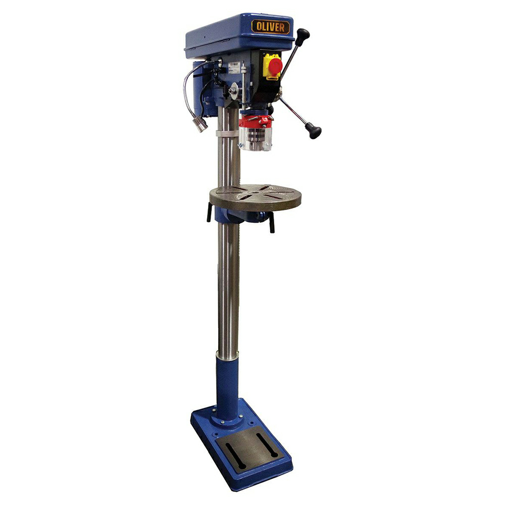 Oliver 14" 1/2HP Swing Bench Floor Drill Press, 115V/1 Phase