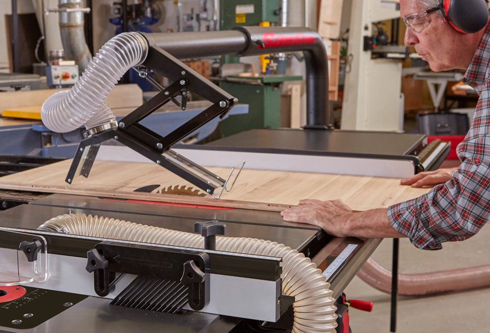 How is Wood Cut When Ripping with a Table Saw