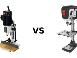 Drill Press vs Mortiser Machine
