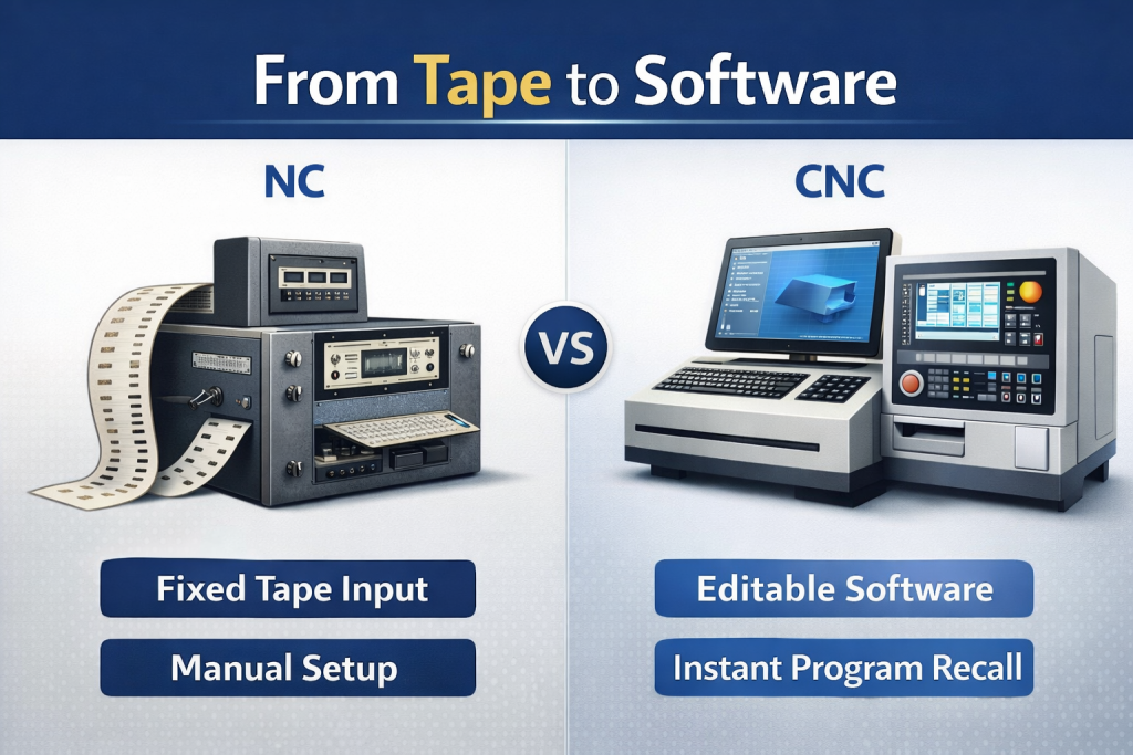 NC to CNC - Wurth Machinery From NC to CNC: History of CNC Machine