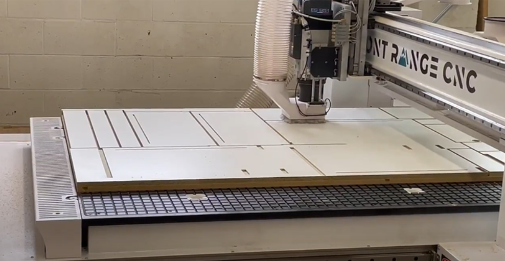 CNC Router Sheet Processing