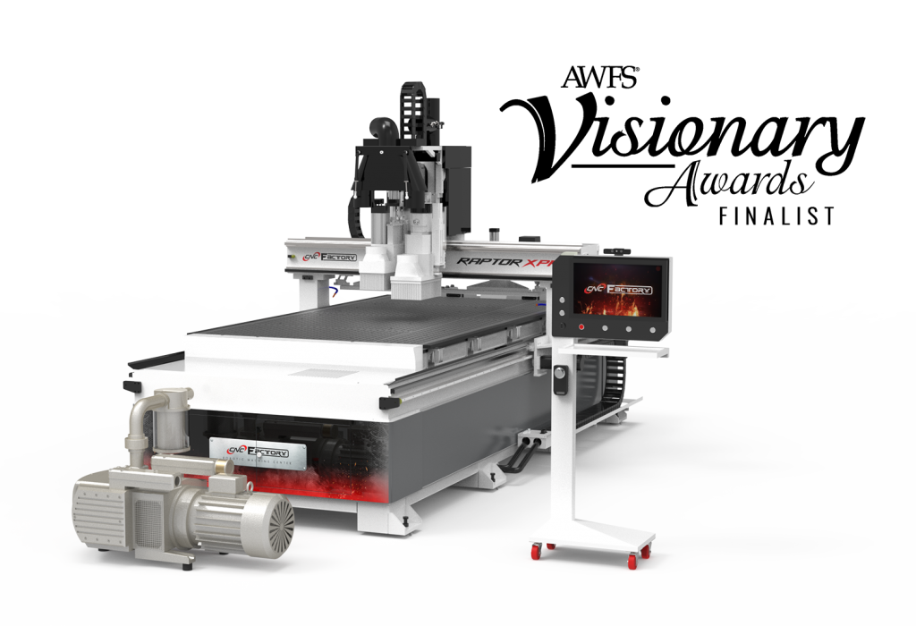 Copy-of-Raptor-Header-Image - Wurth Machinery CNC Factory's XPR Series has been named Best CNC of 2020 by FDMC Magazine.
